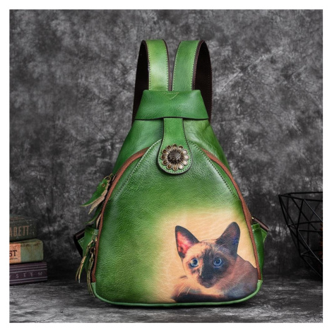 Roztomilý batoh s potiskem kočky