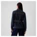 Bunda GAP Belted Featherweight Jacket Dark Wash Indigo