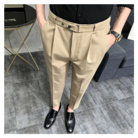 Pánské elegantní kalhoty Korean styl Slim Fit