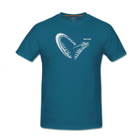 Savage Gear Triko Simply Savage Jaw blue Tee