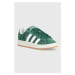 Semišové sneakers boty adidas Originals Campus 00s J zelená barva, IH7492