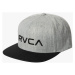 KŠILTOVKA RVCA TWILL SNAPBACK II - šedá