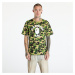 Tričko A BATHING APE Abc Camo College Tee Green