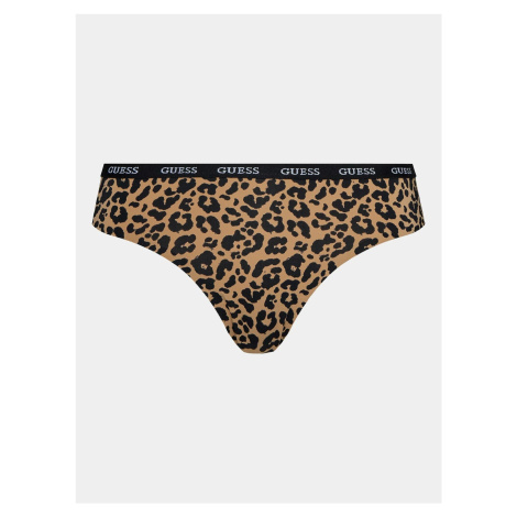 Dámské kalhotky O3YE01KBUT0 - P1CA vzor leopard - Guess