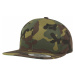 Brandit Čepice Baseball Cap Camo Classic Snapback woodland