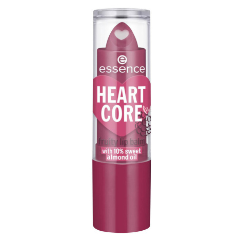 Essence Heart Core Fruity Lip Balm Bordó