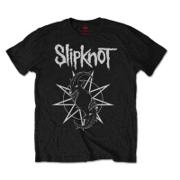 Slipknot Tričko Goat Star Logo Unisex Black