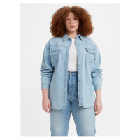 Levi's Světle modrá dámská džínová oversize košile Levi's® Dorsey Western - Dámské