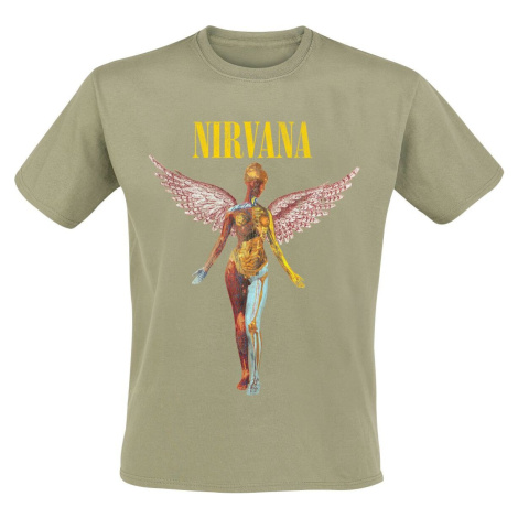 Nirvana Angel Tričko zelená