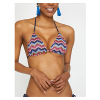 Koton Patterned Bikini Top