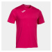 Pánské/chlapecké tričko Joma T-Shirt Combi S/S Fuchsia