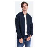 Ombre Pánský bomber Miyelani navy Tmavě modrá