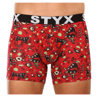 Pánské boxerky Styx long art sportovní guma zombie (U1451)