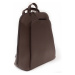 Tmavě hnědý praktický dámský batoh/kabelka Proten Mahel