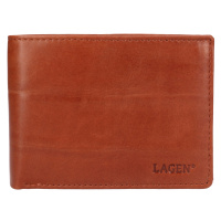 Lagen Pánská kožená peněženka LG-22111 hnědá