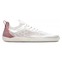 Vivobarefoot PRIMUS LITE KNIT WOMENS OFF WHITE/BURGUNDY