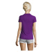 SOĽS Sporty Women Dámské funkční triko SL01159 Dark purple