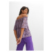 Bonprix BODYFLIRT krajkové Carmen tričko Barva: Fialová, Mezinárodní