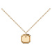 PDPAOLA Elegantní pozlacený náhrdelník OCTET CO01-435-U (řetízek, přívěsek)