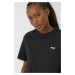 Bavlněné tričko Fila Biendorf černá barva, FAW0452