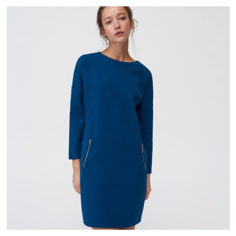 Mohito - Vzorované šaty Eco Aware - Modrá