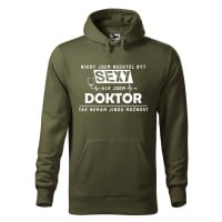 DOBRÝ TRIKO Pánská mikina s potiskem Sexy doktor