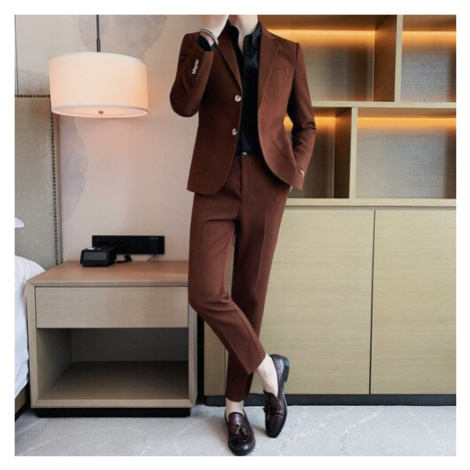 Luxusní oblek casual na každý den kalhoty + sako JFC FASHION