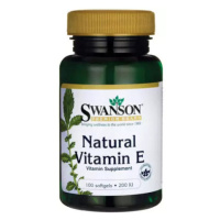 Vitamín E 100 tobolek 200iu - Swanson Exp. 8/22