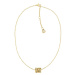 Tommy Hilfiger Módní pozlacený náhrdelník s fashion přívěskem TH2780384