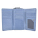 SEGALI Dámská kožená peněženka SG-21770 sv. modrá