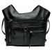Praktický černý kabelko-batoh 2v1
