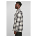 Pánská košile // Urban Classics / Mock Check Shirt whitesand/black