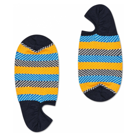 Dressed Multi Stripe No Show Sock