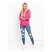 Women's hoodie TLR003 - fuchsia