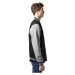 Urban Classics 2-tone College Sweatjacket blk/gry