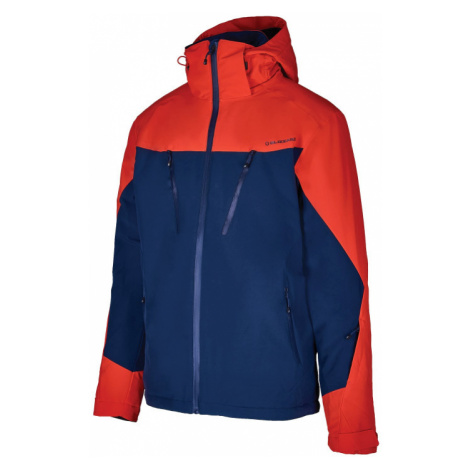 Pánská lyžařská bunda BLIZZARD-Mens Ski Jacket Stelvio, dark blue/red Modrá