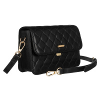 Elegantní prošívaná crossbody messenger kabelka