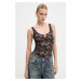 Body Diesel UFBY-D-OVAL-LACE-BODYSUIT dámské, černá barva, A15370.0DRAK