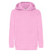 Pink children's sweatshirt Classic kangaroo Fruit of the Loom