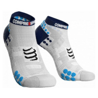 Compressport RACE V3.0 RUN LO Běžecké ponožky, bílá, velikost