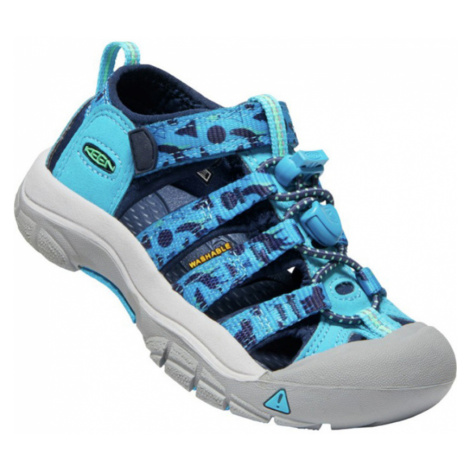 KEEN NEWPORT H2 CHILDREN Dětské sandály 10011662KEN01 vivid blue/katydid