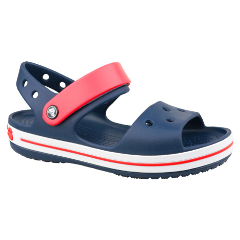 MODRÉ DÍVČÍ SANDÁLY CROCS CROCBAND SANDAL KIDS Tmavě modrá