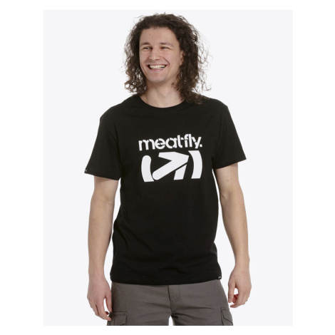Pánské tričko Meatfly PODIUM T-SHIRT černá