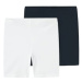 name it Radler shorts Nmfvivian 2-pack Dark Sapphire/ B right White