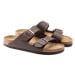 Pantofle Birkenstock Arizona pánské, hnědá barva