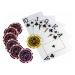 GamesPlanet® Poker set, 300 laser. žetonů Ultimate