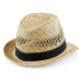 Beechfield Slaměný letní klobouk B730 Natural