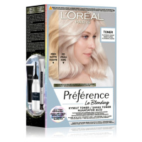 L’Oréal Paris Préférence Le Blonding Toner kyselý toner neutralizující mosazné podtóny odstín 01