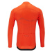SILVINI VALFURO M Pánský cyklistický dres, oranžová, velikost