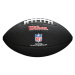 Wilson MINI NFL TEAM SOFT TOUCH FB BL CL Mini míč, černá, velikost
